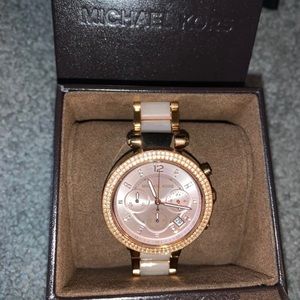 Rose gold Michael Kors Watch